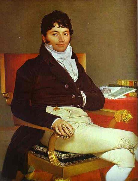 Jean-Auguste Dominique Ingres Portrait of Monsieur Riviere china oil painting image